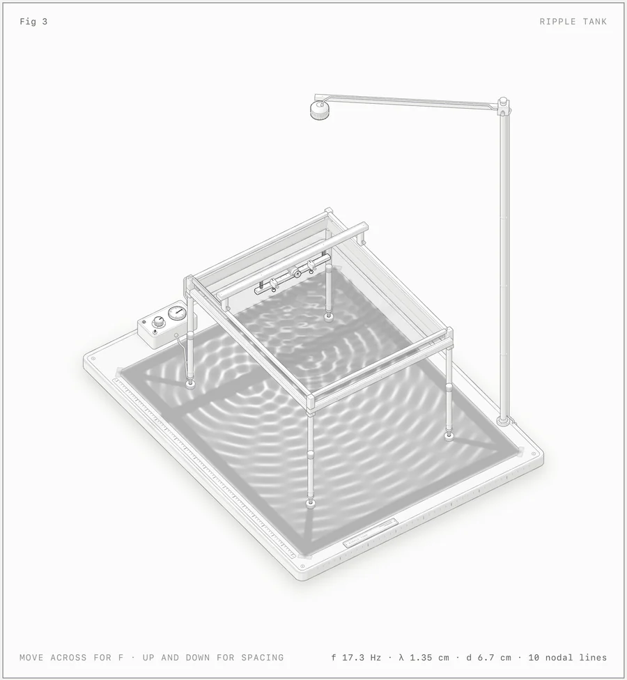 Anatomy figure: school ripple tank